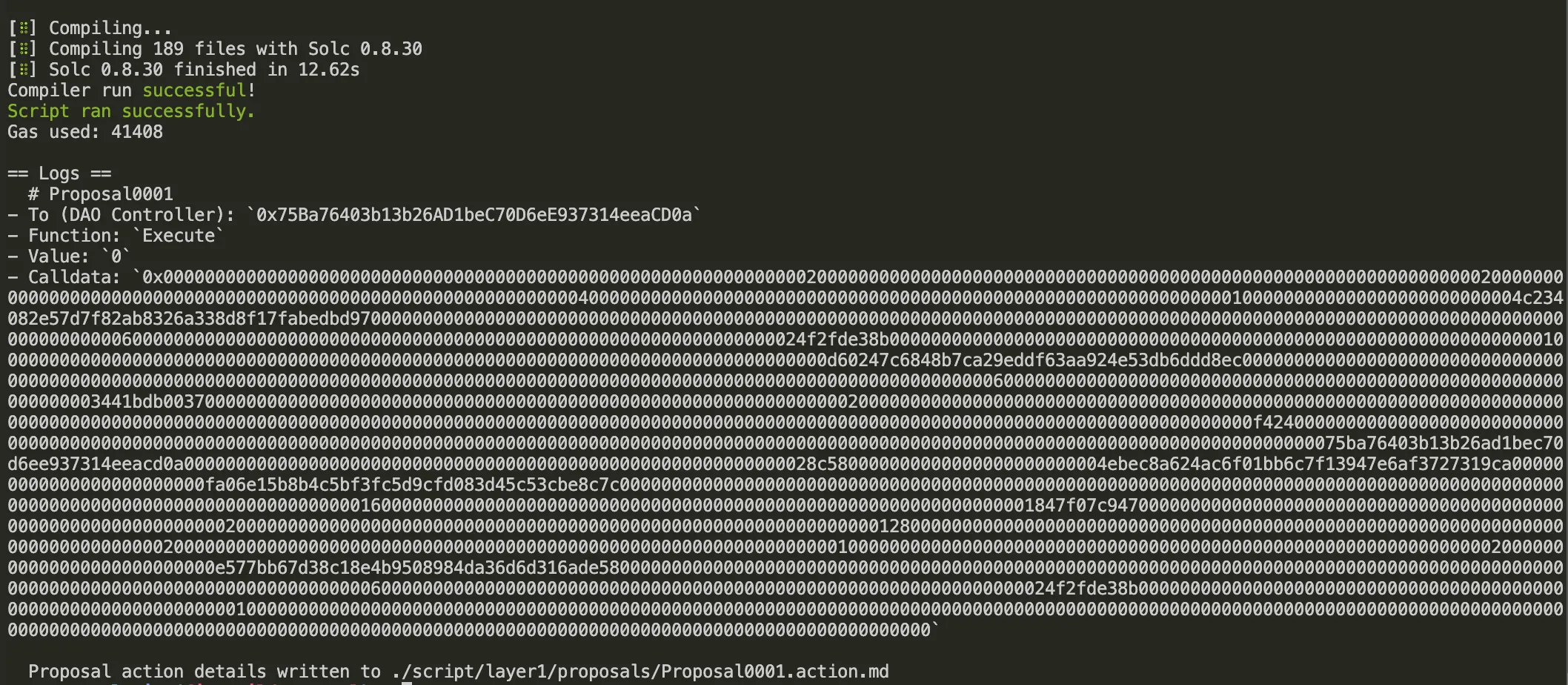 Compiling a Proposal